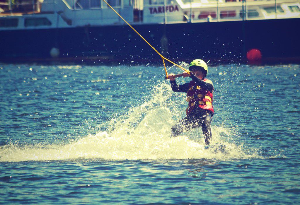 child waterskiiing Child Waterskiing